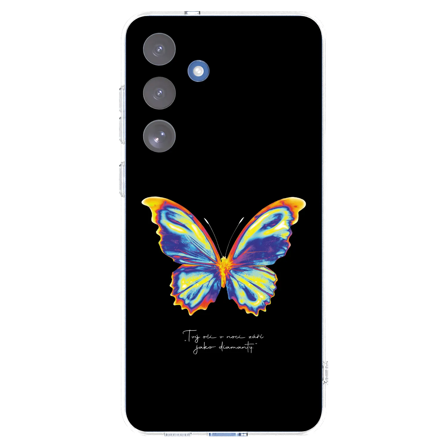 Picasee husă transparentă din silicon pentru Samsung Galaxy S25 FE 5G - Diamanty Black