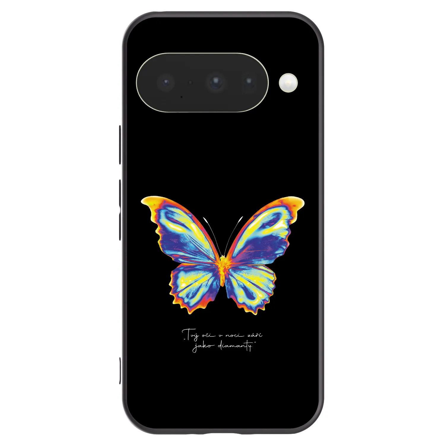 Picasee husă neagră din silicon pentru Google Pixel 10 - Diamanty Black