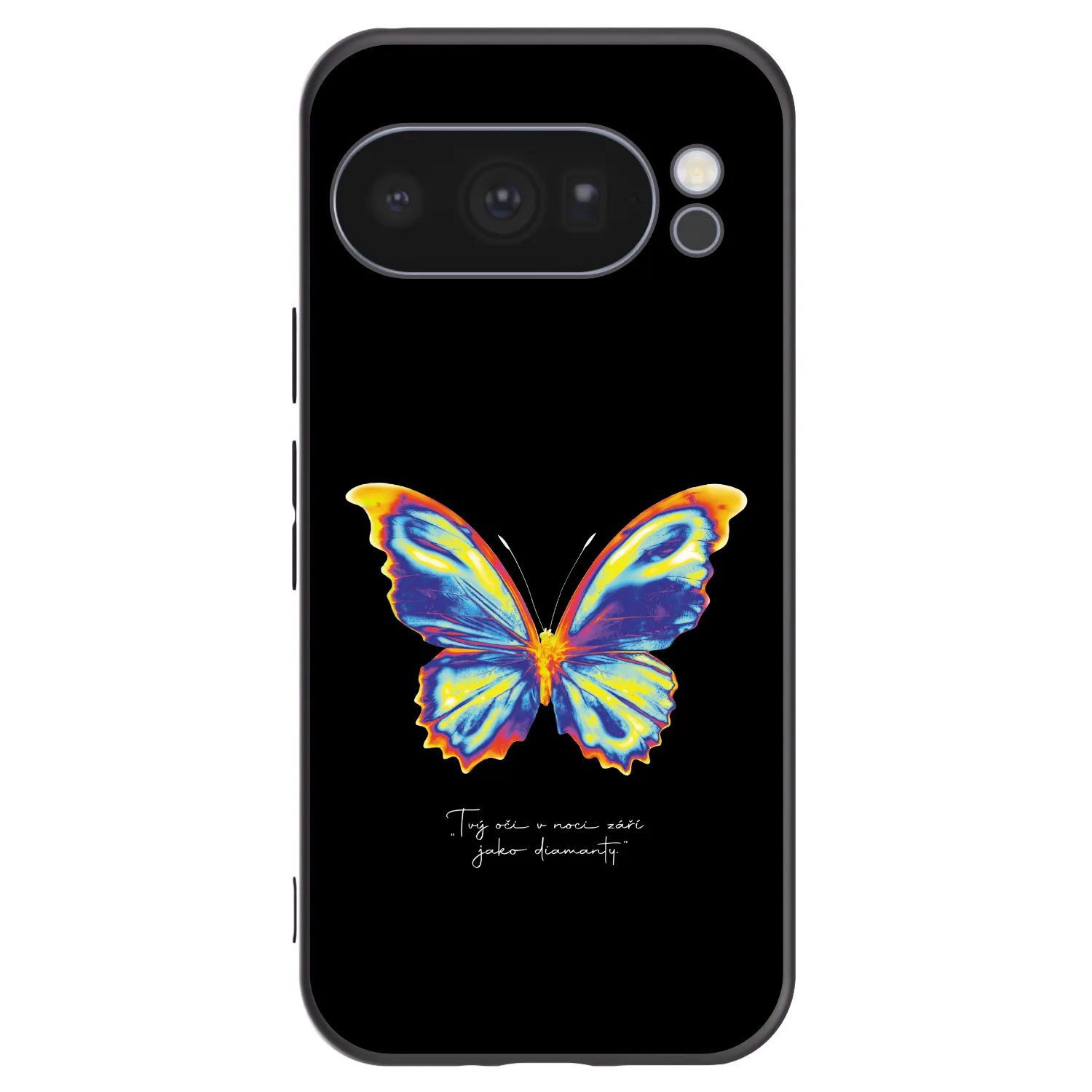 Picasee husă neagră din silicon pentru Google Pixel 10 Pro - Diamanty Black