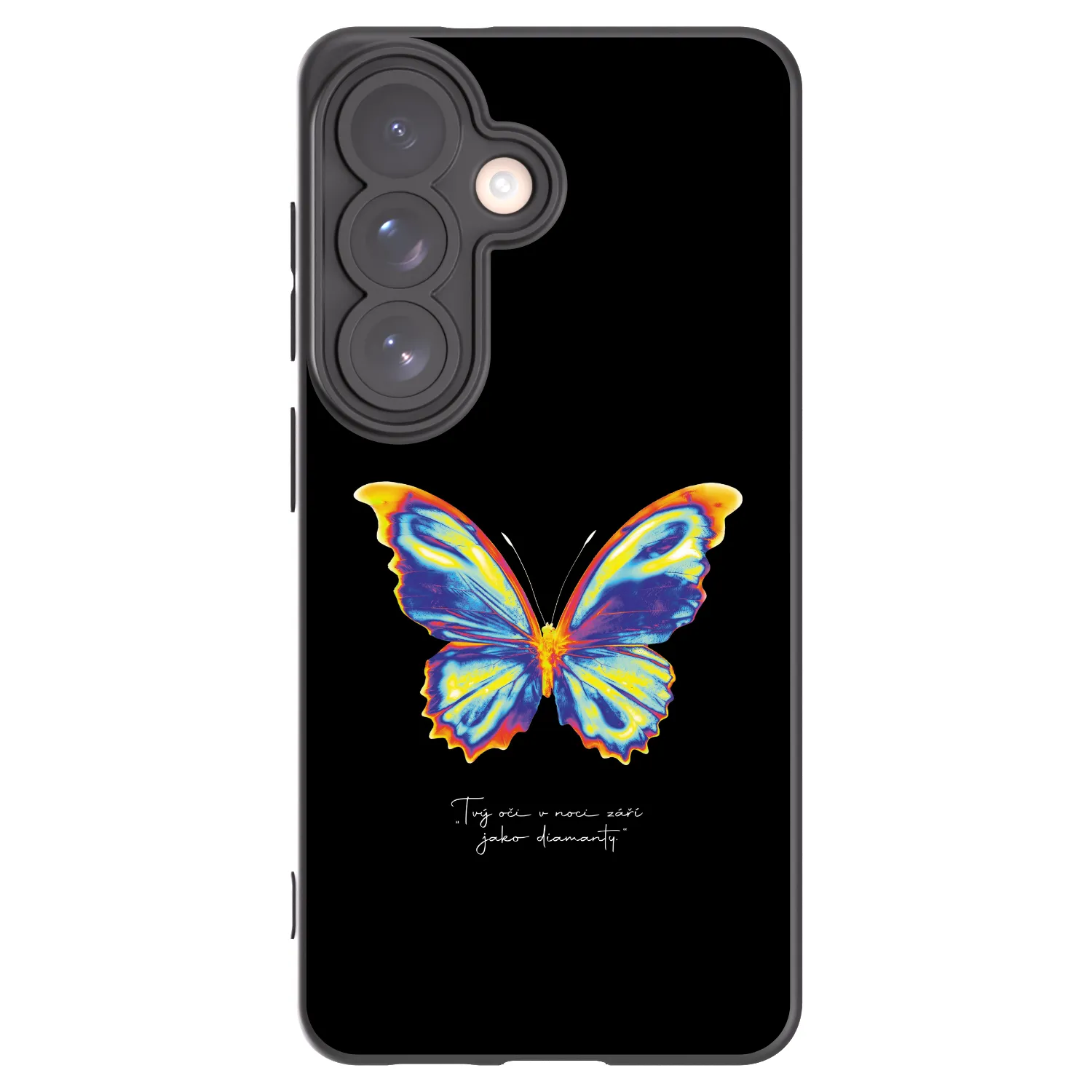 Picasee husă neagră din silicon pentru Samsung Galaxy S26 - Diamanty Black
