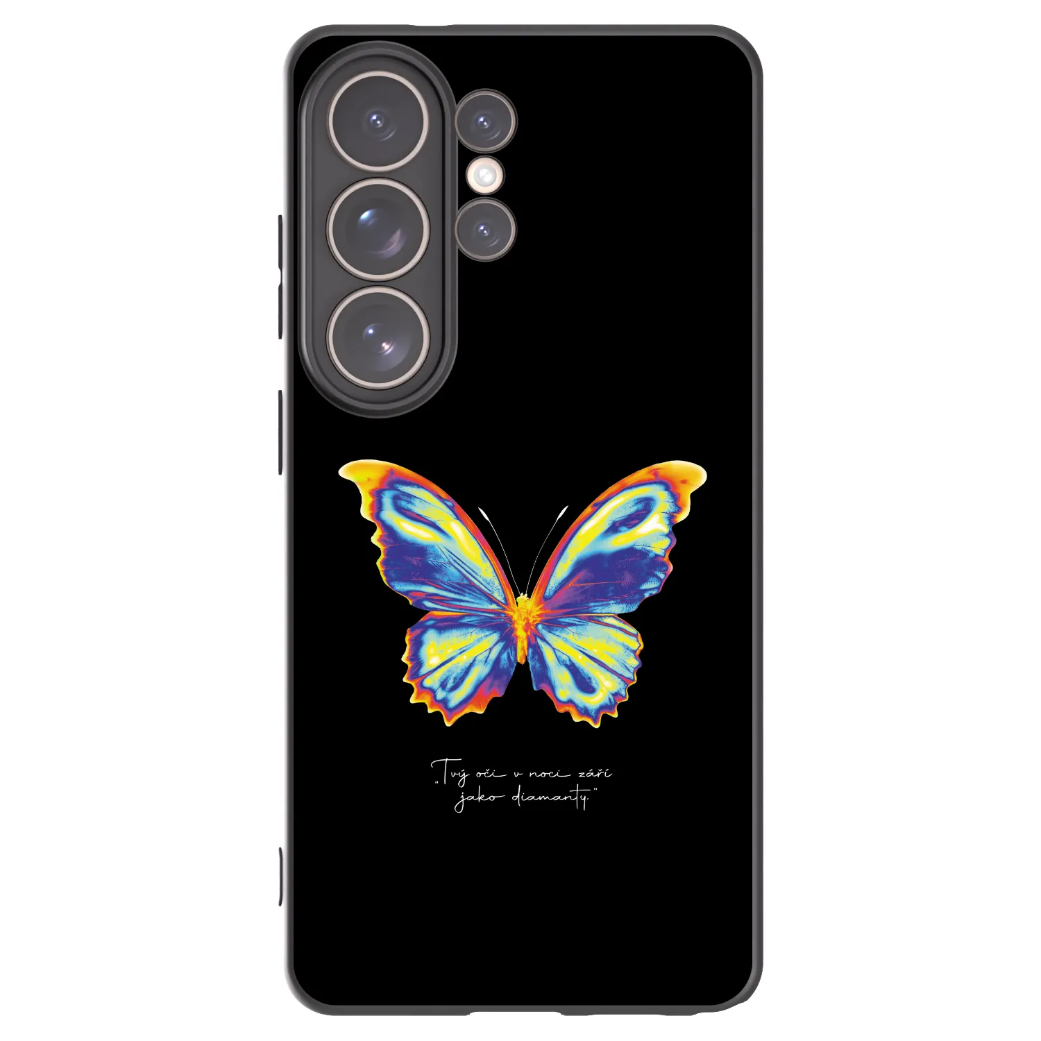 Picasee husă neagră din silicon pentru Samsung Galaxy S26 Ultra - Diamanty Black
