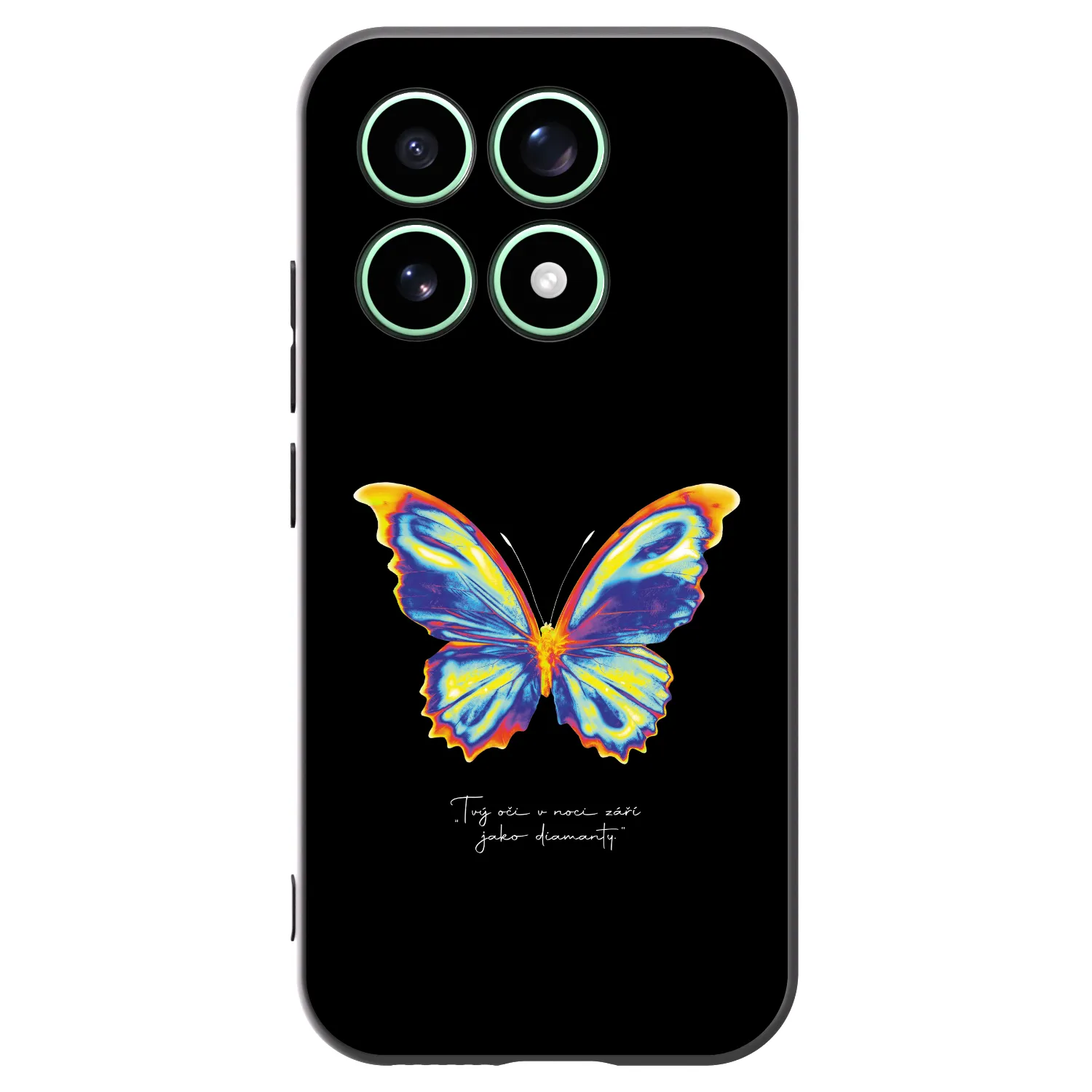 Picasee husă neagră din silicon pentru Xiaomi 17 - Diamanty Black