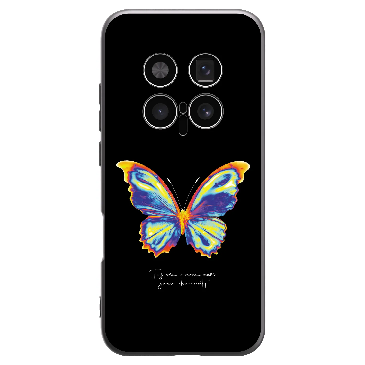 Picasee husă neagră din silicon pentru Honor Magic8 Pro 5G - Diamanty Black