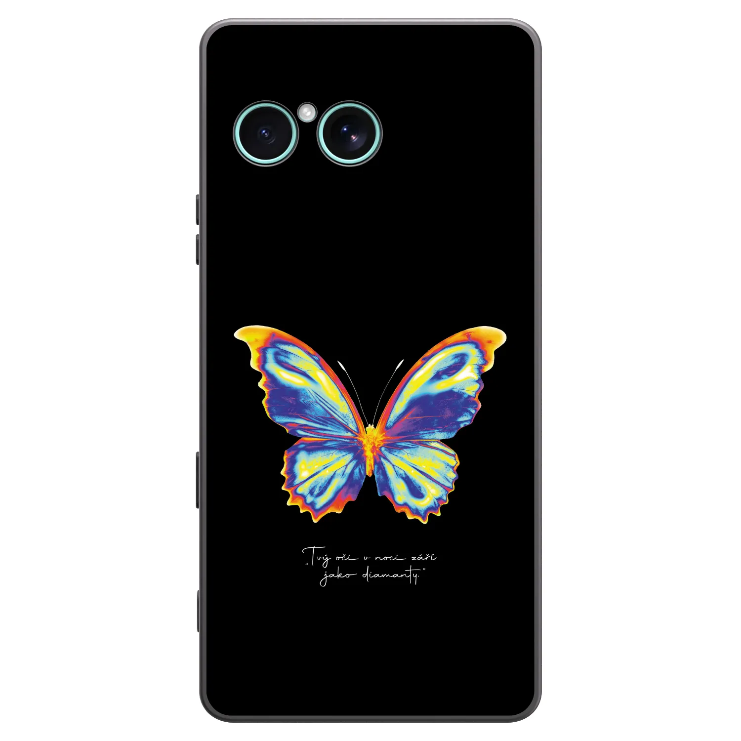 Picasee husă neagră din silicon pentru Sony Xperia 10 VII - Diamanty Black