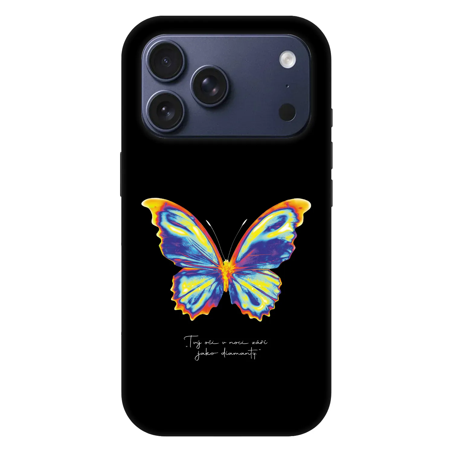 Picasee Fashion Case MagSafe pentru Apple iPhone 18 Pro - Diamanty Black