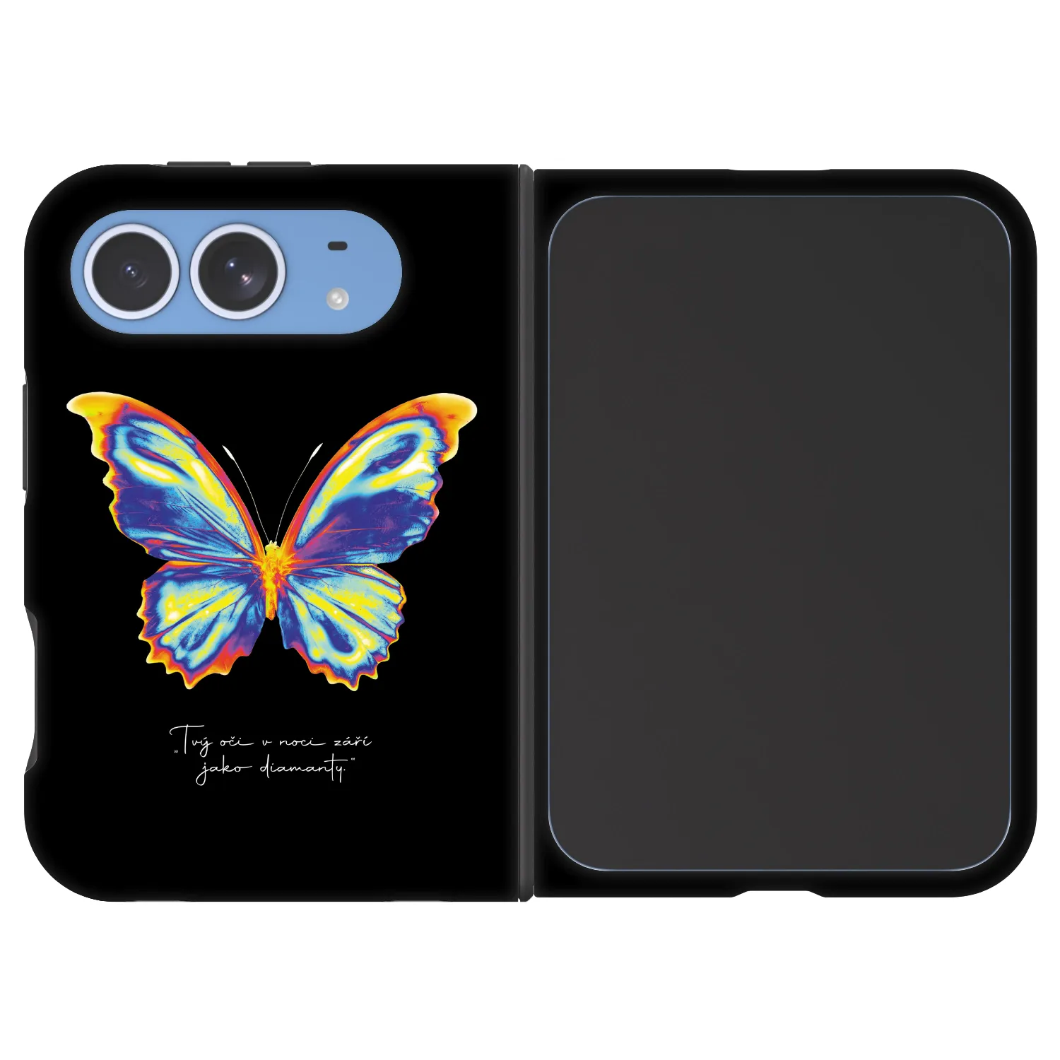 Picasee Fashion Case MagSafe pentru Apple iPhone Duo - Diamanty Black