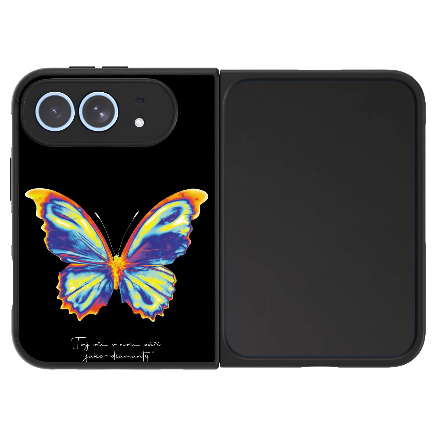 Picasee ULTIMATE CASE pentru Apple iPhone Duo - Diamanty Black