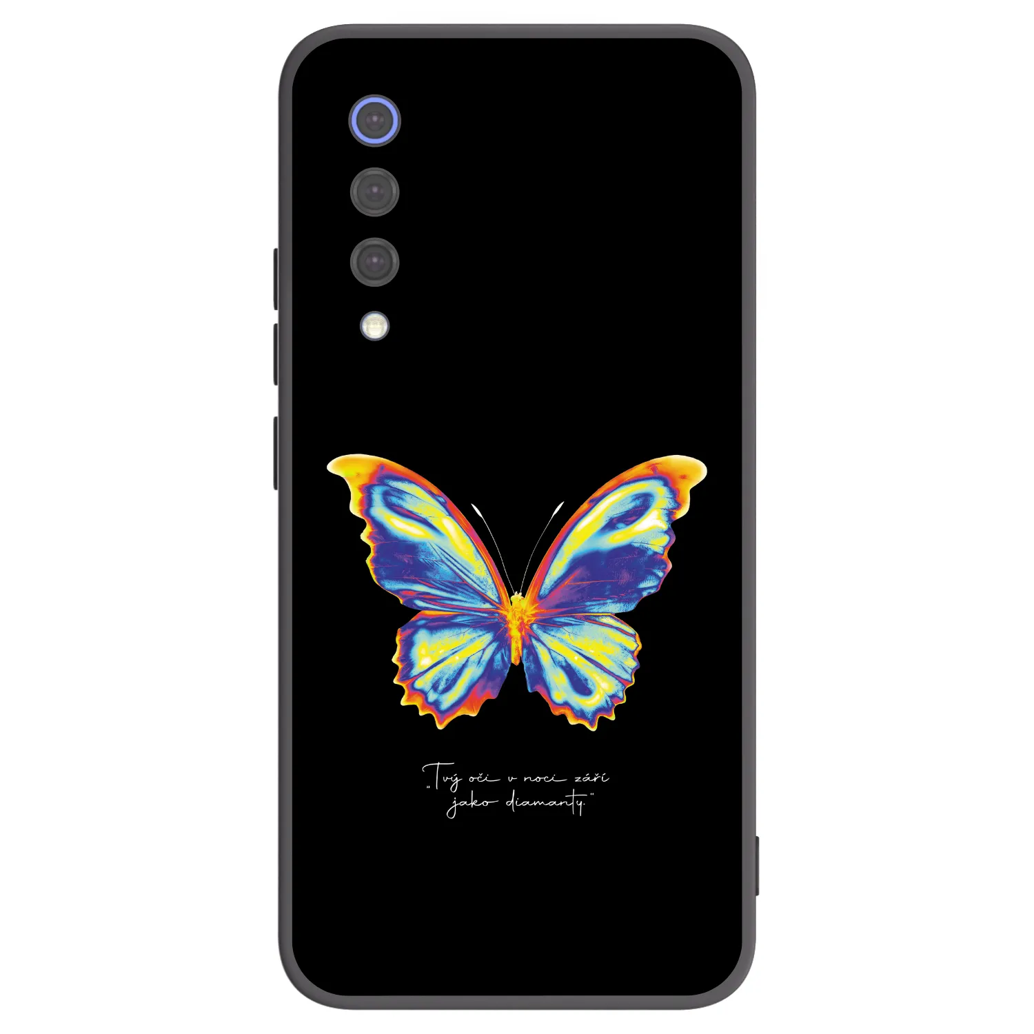 Picasee husă neagră din silicon pentru Xiaomi Mi 9 SE - Diamanty Black