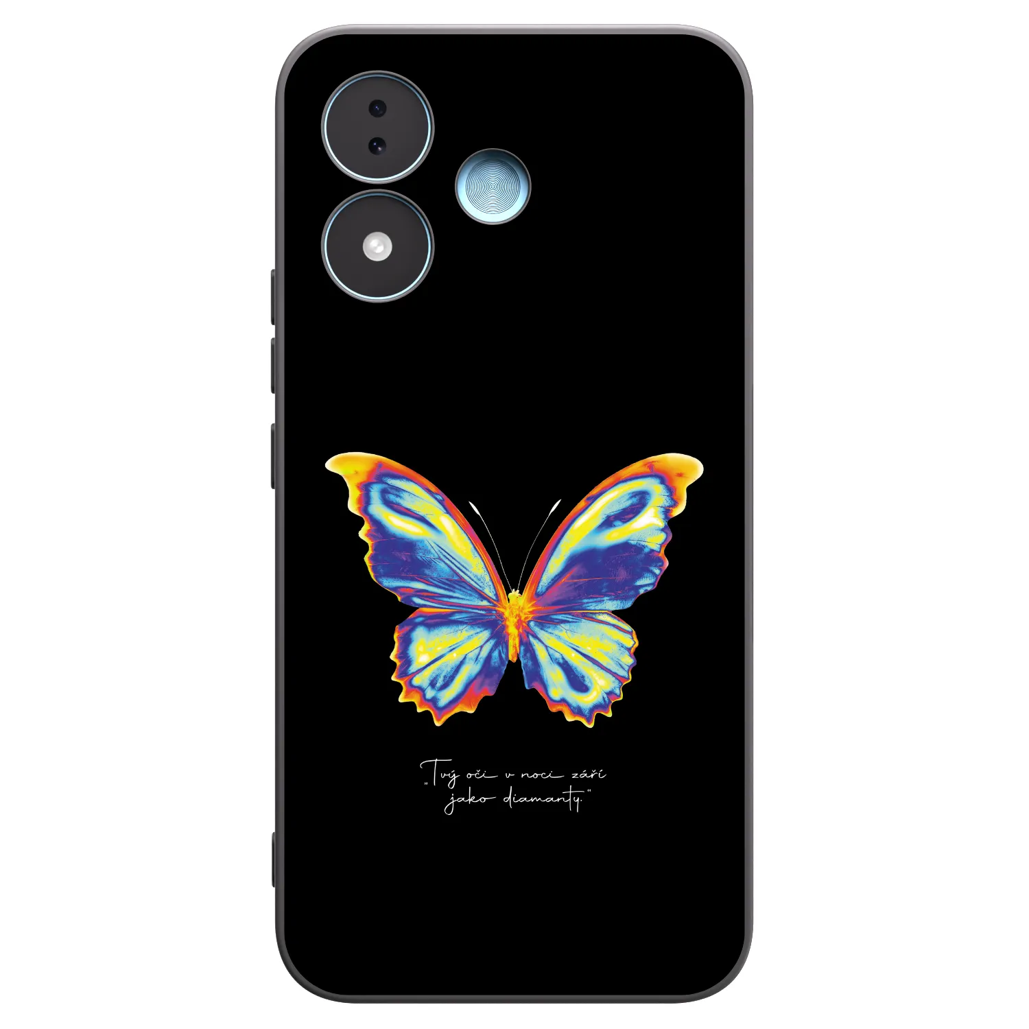 Picasee husă neagră din silicon pentru Xiaomi Redmi Note 17 5G - Diamanty Black