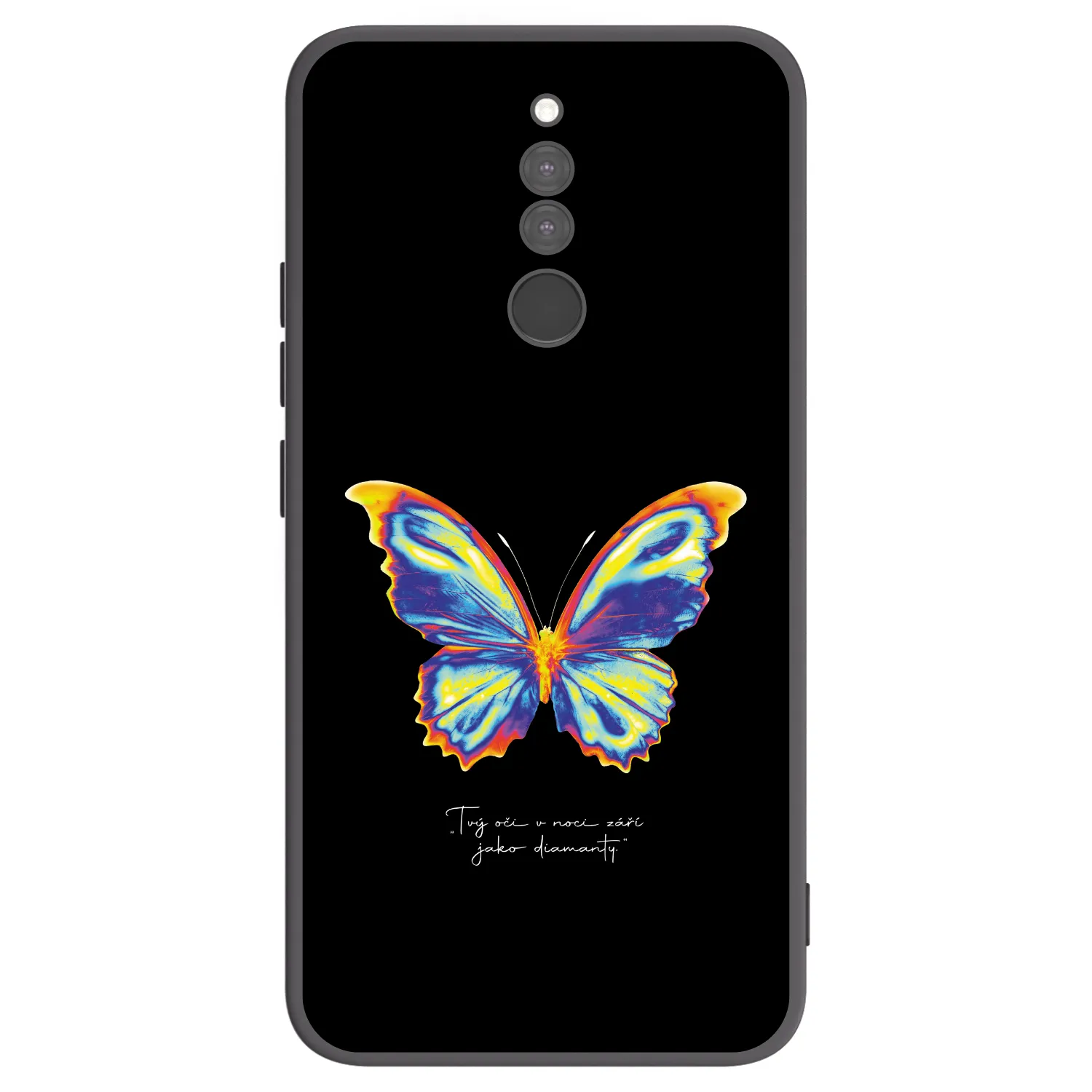 Picasee husă neagră din silicon pentru Xiaomi Redmi 8 - Diamanty Black