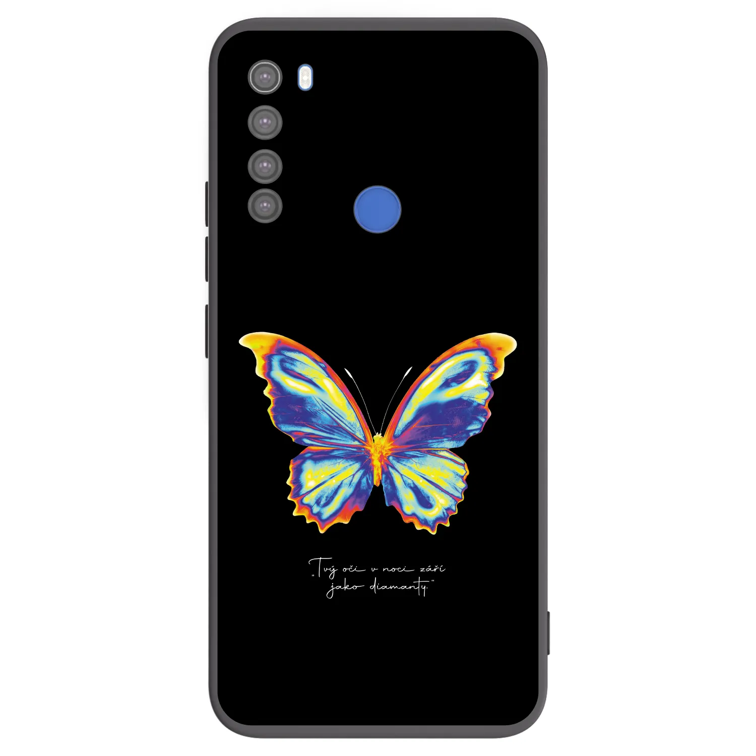 Picasee husă neagră din silicon pentru Xiaomi Redmi Note 8T - Diamanty Black