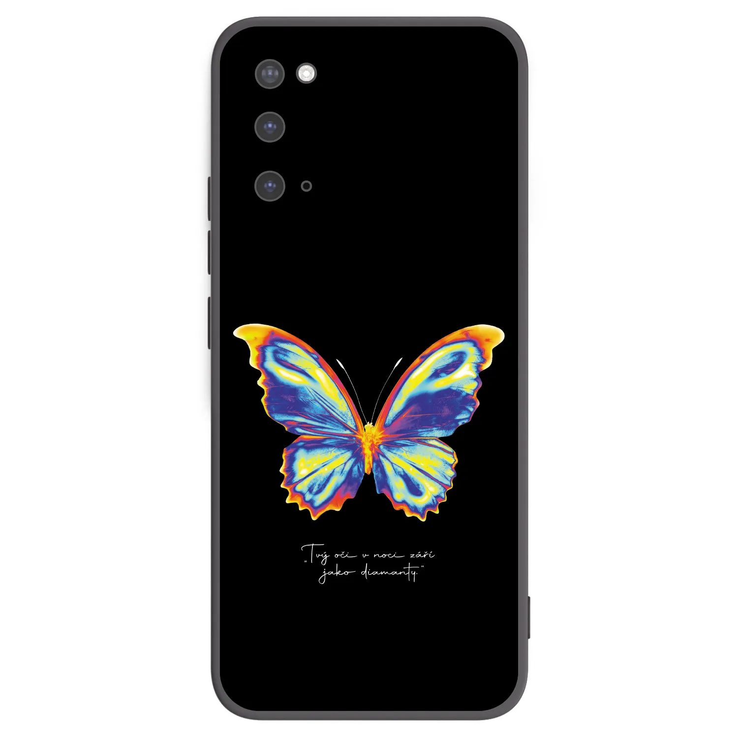 Picasee husă neagră din silicon pentru Samsung Galaxy S20 G980F - Diamanty Black