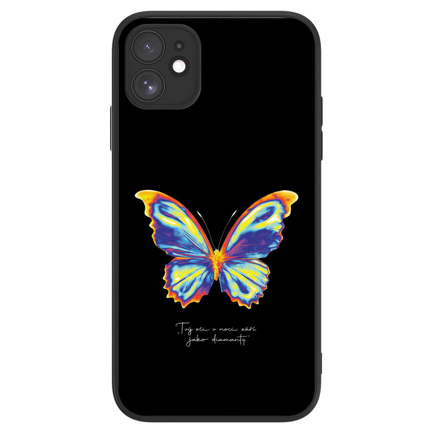 Picasee ULTIMATE CASE pentru Apple iPhone 11 - Diamanty Black