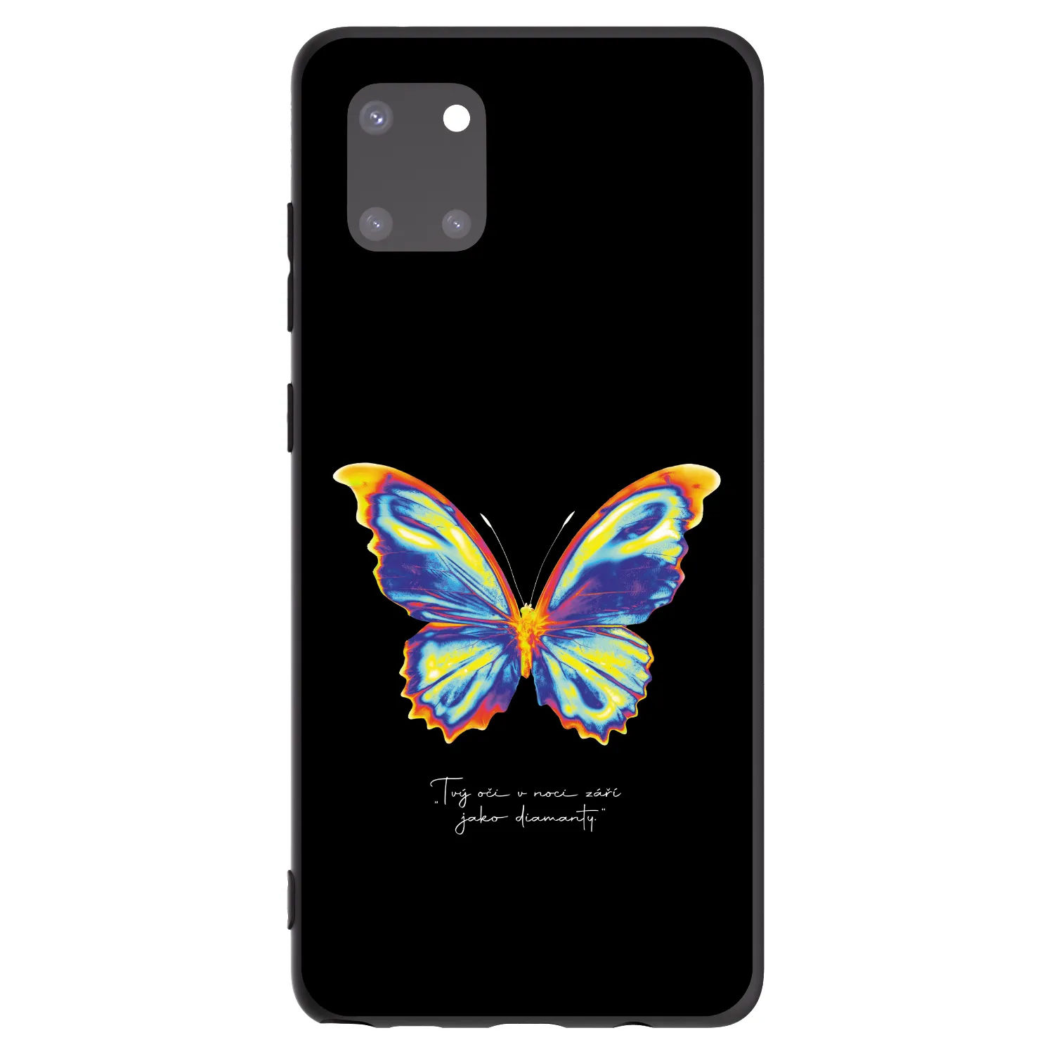 Picasee husă neagră din silicon pentru Samsung Galaxy Note 10 Lite N770F - Diamanty Black