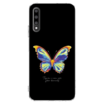 Picasee husă transparentă din silicon pentru Honor 9X Pro - Diamanty Black