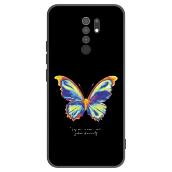 Picasee husă neagră din silicon pentru Xiaomi Redmi 9 - Diamanty Black