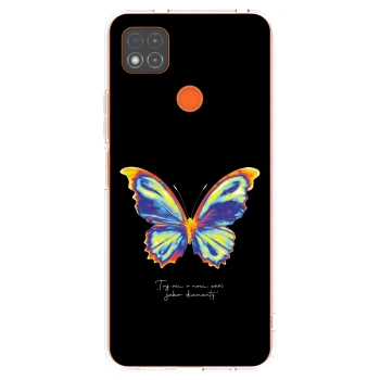 Picasee husă transparentă din silicon pentru Xiaomi Redmi 9C - Diamanty Black