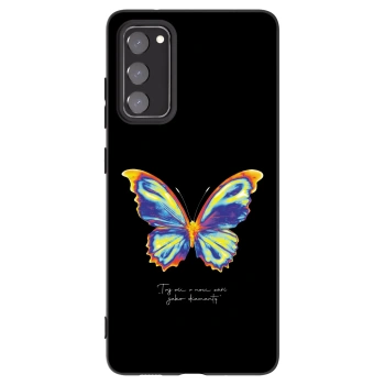 Picasee husă neagră din silicon pentru Samsung Galaxy S20 FE - Diamanty Black