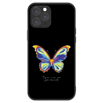 Picasee ULTIMATE CASE pentru Apple iPhone 12 Pro Max - Diamanty Black