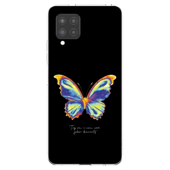 Picasee husă transparentă din silicon pentru Samsung Galaxy A42 A426B - Diamanty Black
