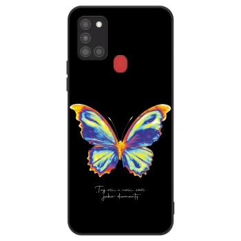 Husă pentru Samsung Galaxy A21s - Diamanty Black
