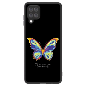 Picasee ULTIMATE CASE pentru Samsung Galaxy A12 A125F - Diamanty Black