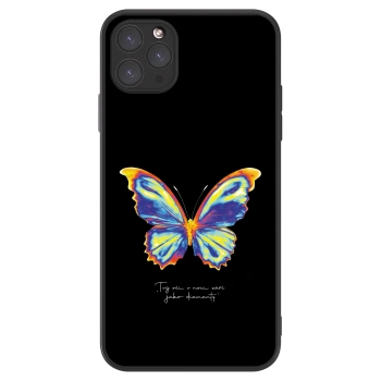Picasee ULTIMATE CASE pentru Apple iPhone 11 Pro Max - Diamanty Black