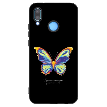 Picasee husă neagră din silicon pentru Huawei P20 Lite - Diamanty Black