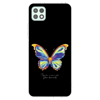 Picasee husă transparentă din silicon pentru Samsung Galaxy A22 A226B 5G - Diamanty Black