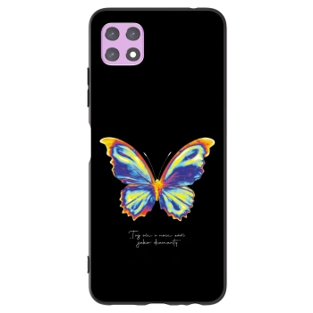 Picasee husă neagră din silicon pentru Samsung Galaxy A22 A226B 5G - Diamanty Black