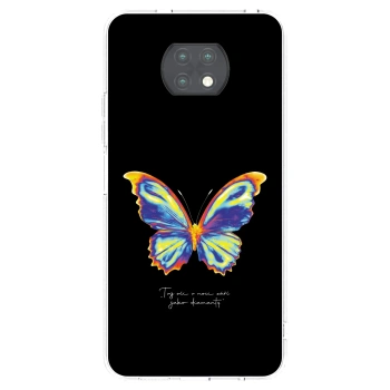 Picasee husă transparentă din silicon pentru Xiaomi Redmi Note 9T - Diamanty Black