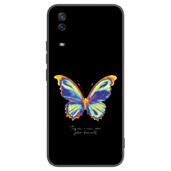 Picasee husă neagră din silicon pentru Vivo Y11s - Diamanty Black