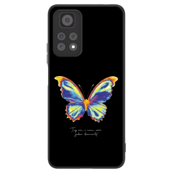 Picasee ULTIMATE CASE pentru Xiaomi Redmi Note 11 Pro 5G - Diamanty Black