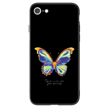 Picasee ULTIMATE CASE pentru Apple iPhone SE 2022 - Diamanty Black