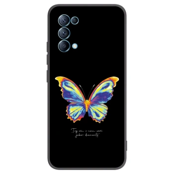 Picasee husă neagră din silicon pentru OPPO Reno 5 5G - Diamanty Black