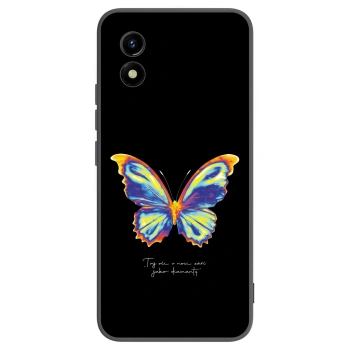 Picasee husă neagră din silicon pentru Vivo Y01 - Diamanty Black