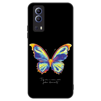 Husă pentru Vivo Y52 5G - Diamanty Black