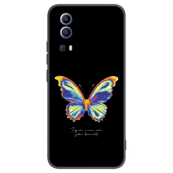 Picasee husă neagră din silicon pentru Vivo Y52 5G - Diamanty Black