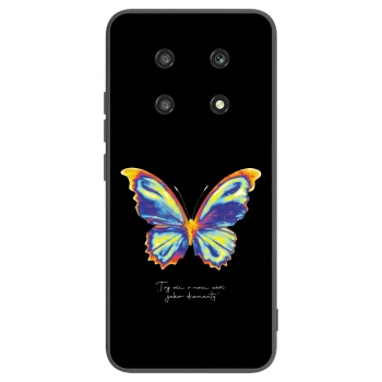 Picasee husă neagră din silicon pentru Honor Magic4 Lite 5G - Diamanty Black