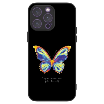 Picasee ULTIMATE CASE pentru Apple iPhone 14 Pro Max - Diamanty Black