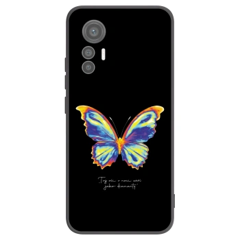 Picasee husă neagră din silicon pentru Xiaomi 12 Lite - Diamanty Black