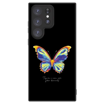 Picasee ULTIMATE CASE pentru Samsung Galaxy S23 Ultra 5G - Diamanty Black