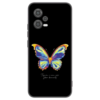 Picasee husă neagră din silicon pentru Xiaomi Poco X5 - Diamanty Black