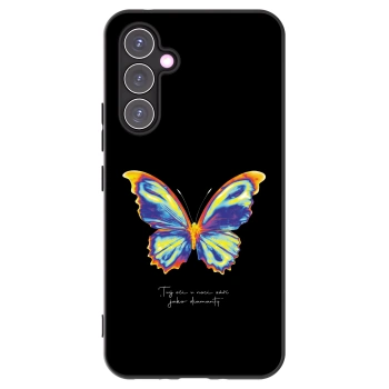 Picasee husă neagră din silicon pentru Samsung Galaxy A54 5G A546B - Diamanty Black