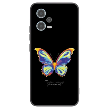 Picasee husă neagră din silicon pentru Xiaomi Redmi Note 12 5G - Diamanty Black