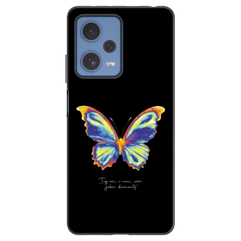 Picasee husă neagră din silicon pentru Xiaomi Redmi Note 12 Pro 5G - Diamanty Black