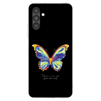 Picasee husă transparentă din silicon pentru Samsung Galaxy A04s A047F - Diamanty Black