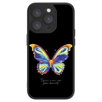 Picasee ULTIMATE CASE MagSafe pentru Apple iPhone 15 Pro - Diamanty Black