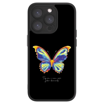Picasee ULTIMATE CASE pentru Apple iPhone 15 Pro - Diamanty Black