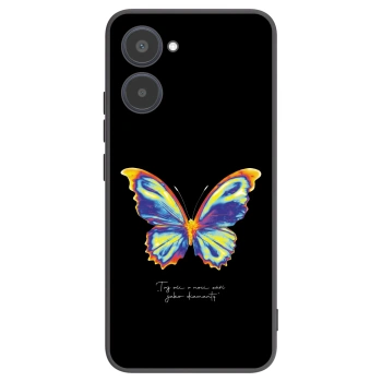 Picasee husă neagră din silicon pentru Realme 10 4G - Diamanty Black